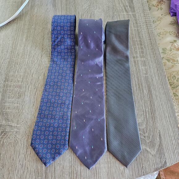 Oscar de la Renta & Michael Kors. 100% Silk. Classic men’s neckwear - Picture 6 of 8